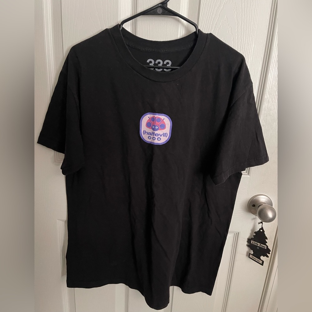 HALF EVIL ladybug tshirt